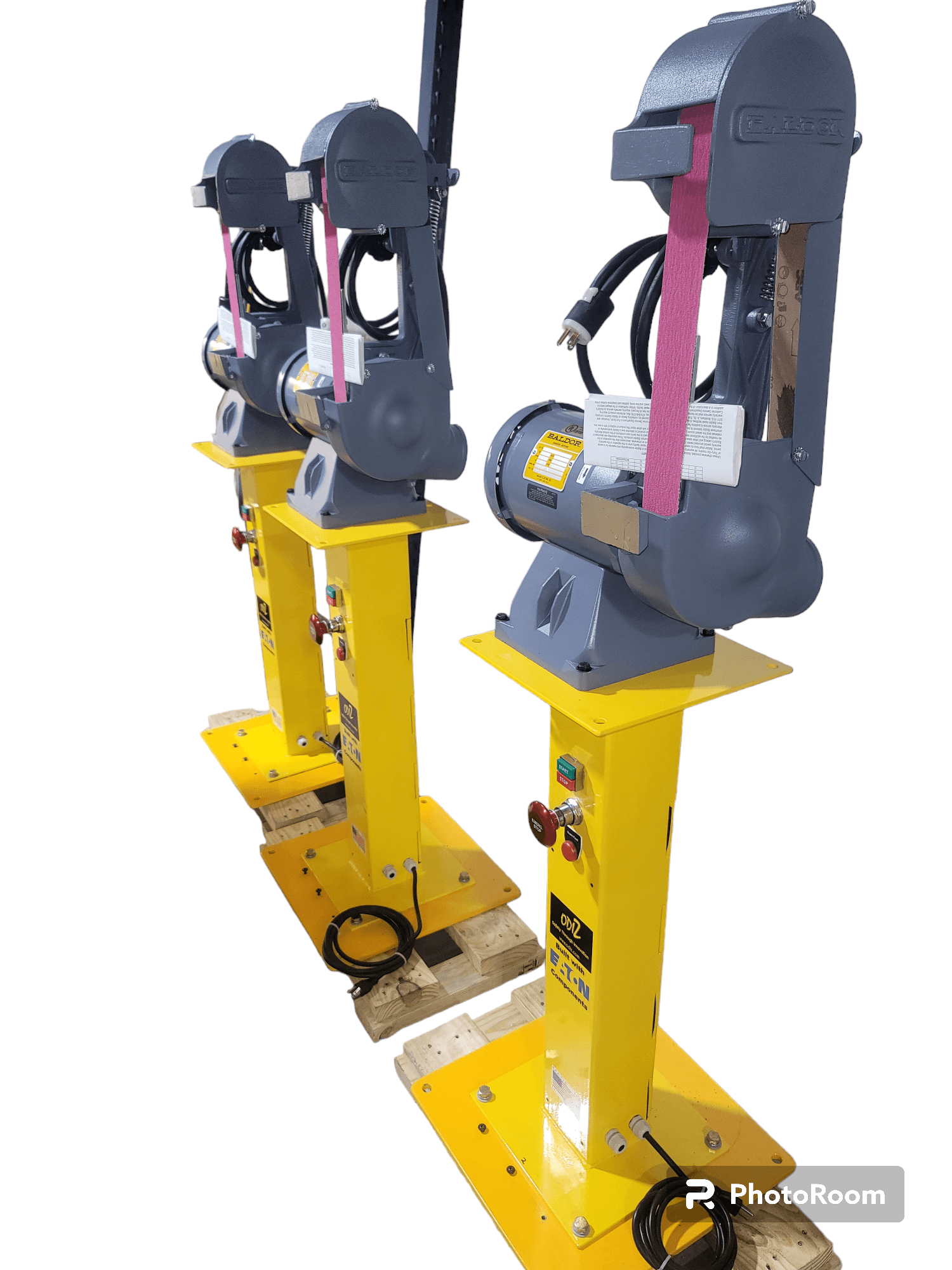 Custom Belt Sander guarding