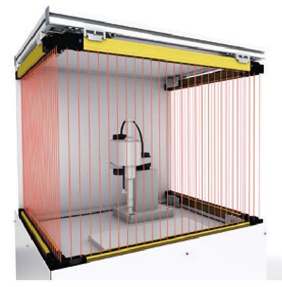 Light Curtain Vertical Beams