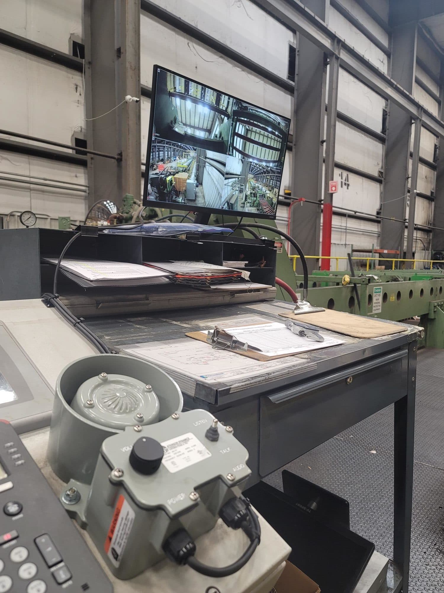 Machine Line Process Cameras and Intercom Systems