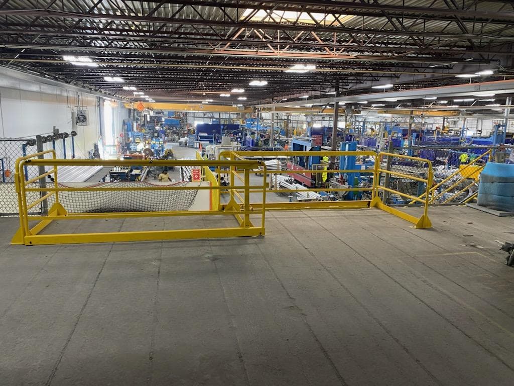 Mezzanine Pallet Safety