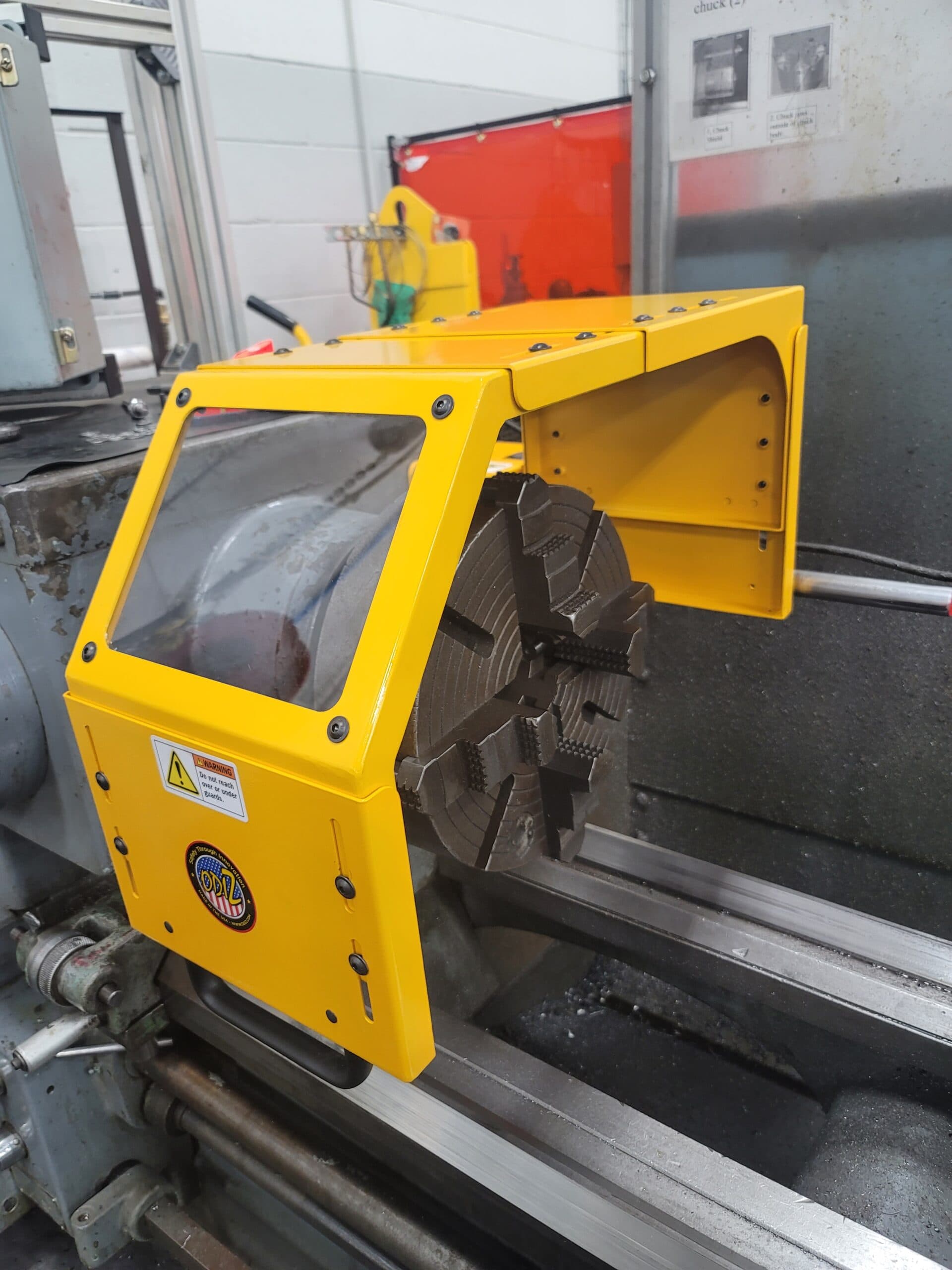 UFIT Flip Up Lathe Chuck Guard