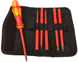 7 PC Interchangeable Screwdriver Set with Square Drive