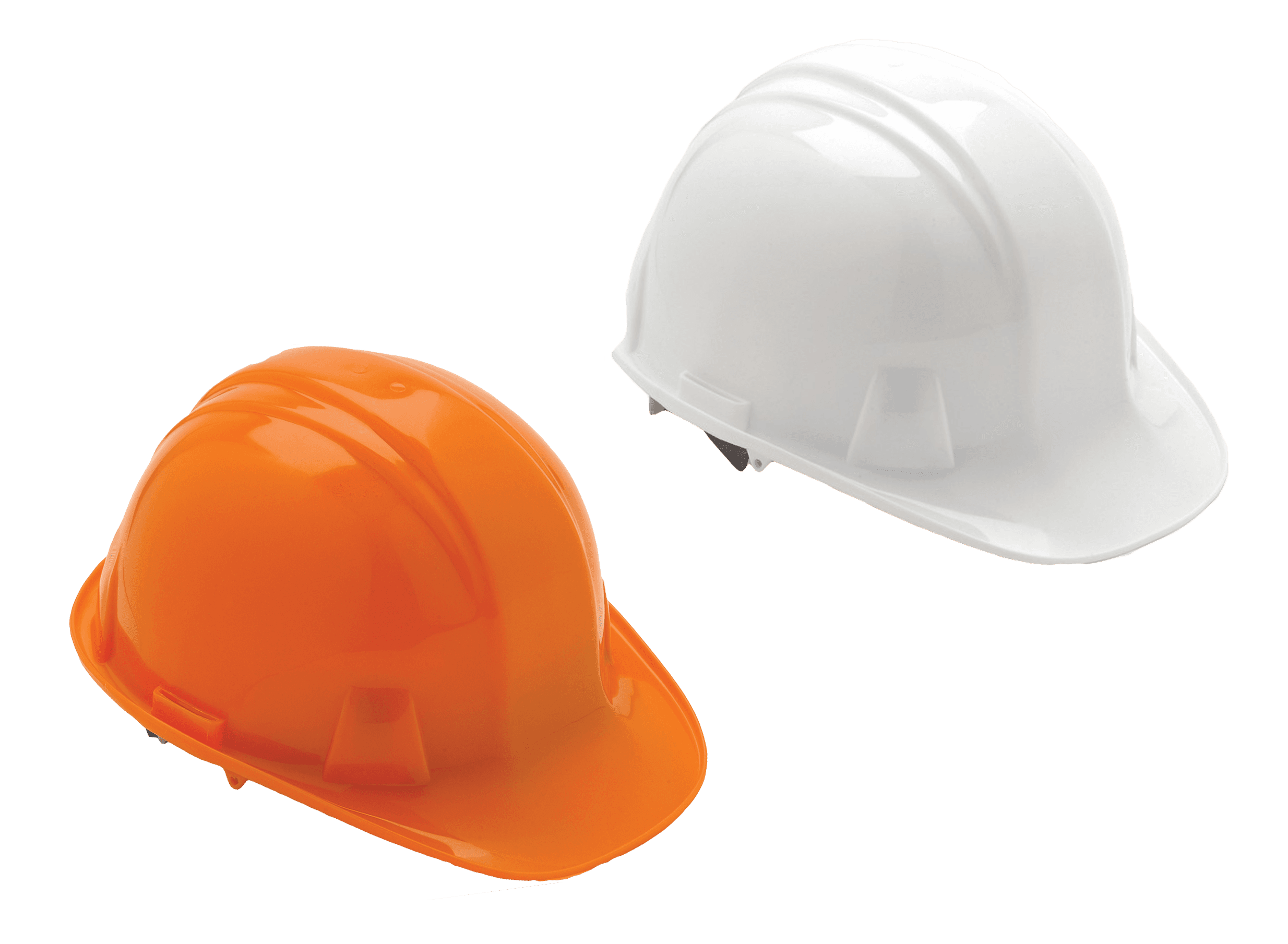 Orange Hard Hat with Ratchet