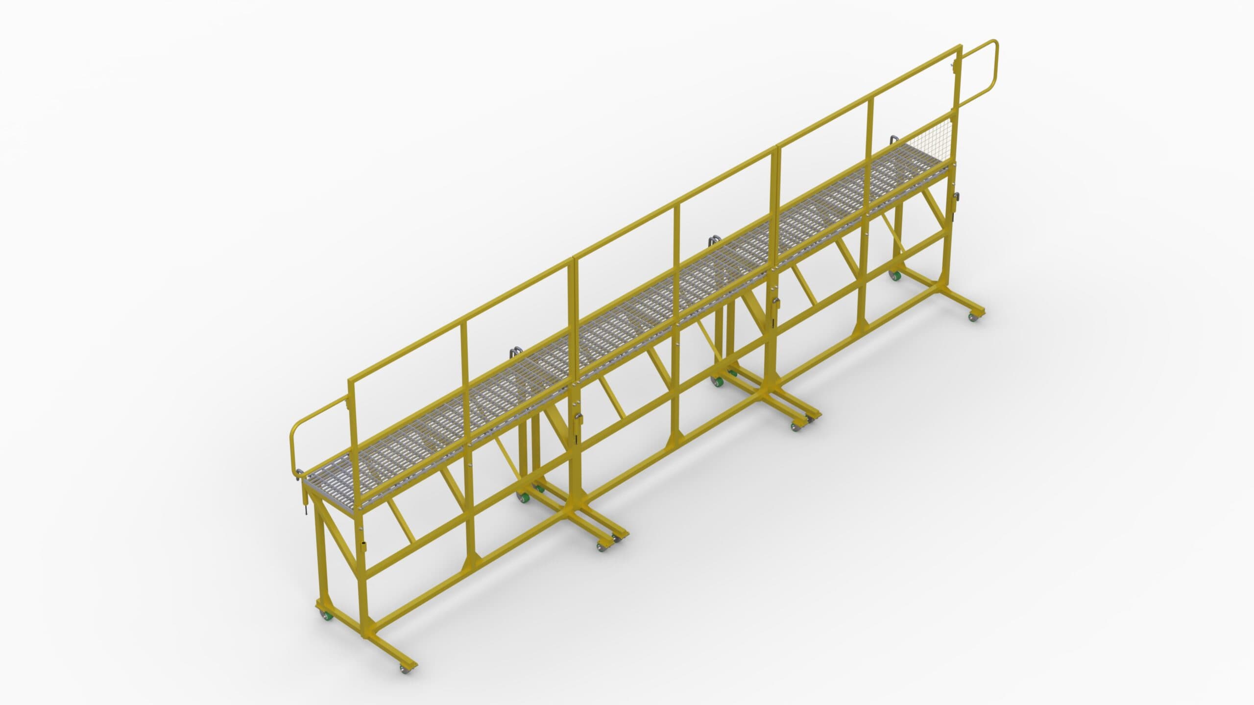 barrier guard for shipping docks and flatbed trucks
